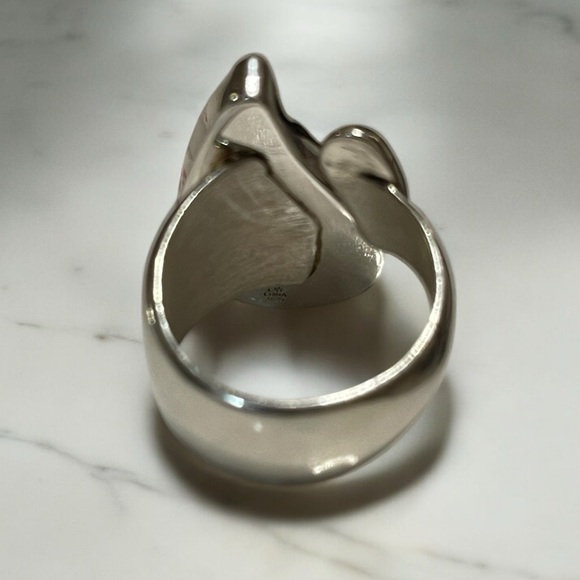 Jay King DTR 925 Sterling Opal Ring Stunning  green opal ring. - Picture 6 of 6